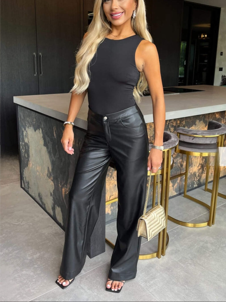 Leah leather Trousers