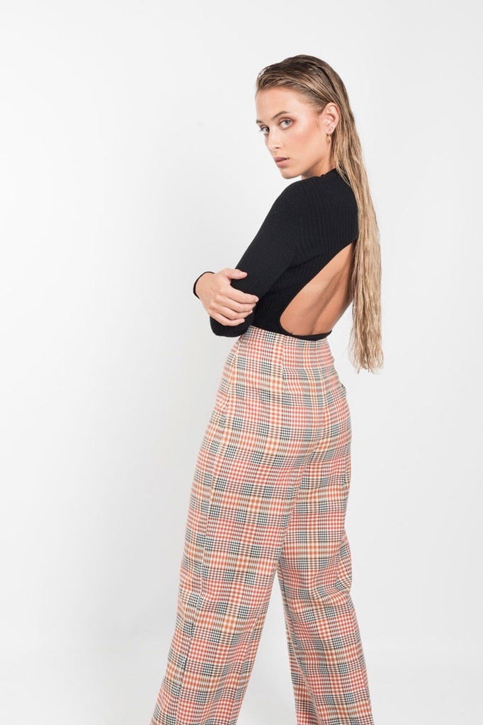 Betty Check Trousers