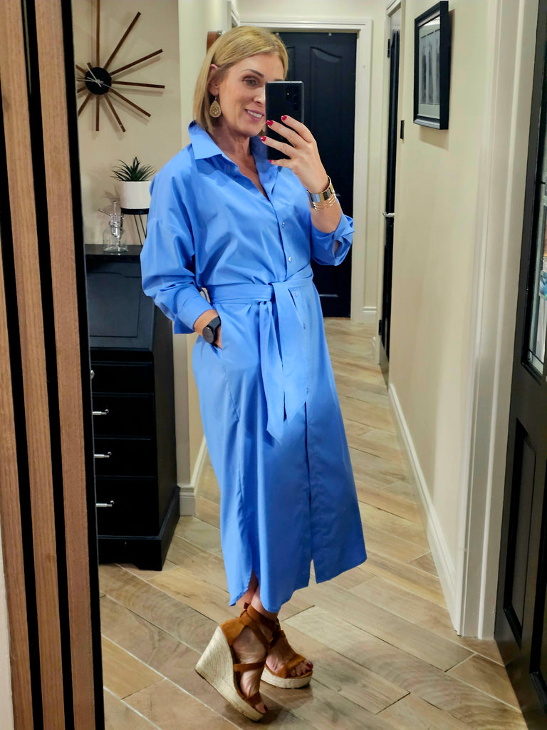 Marina Oversized Shirt Dress